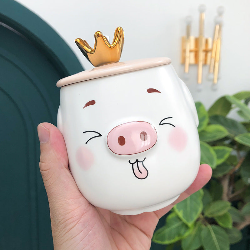 Mug Pig Crown