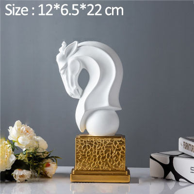 Horse statue
