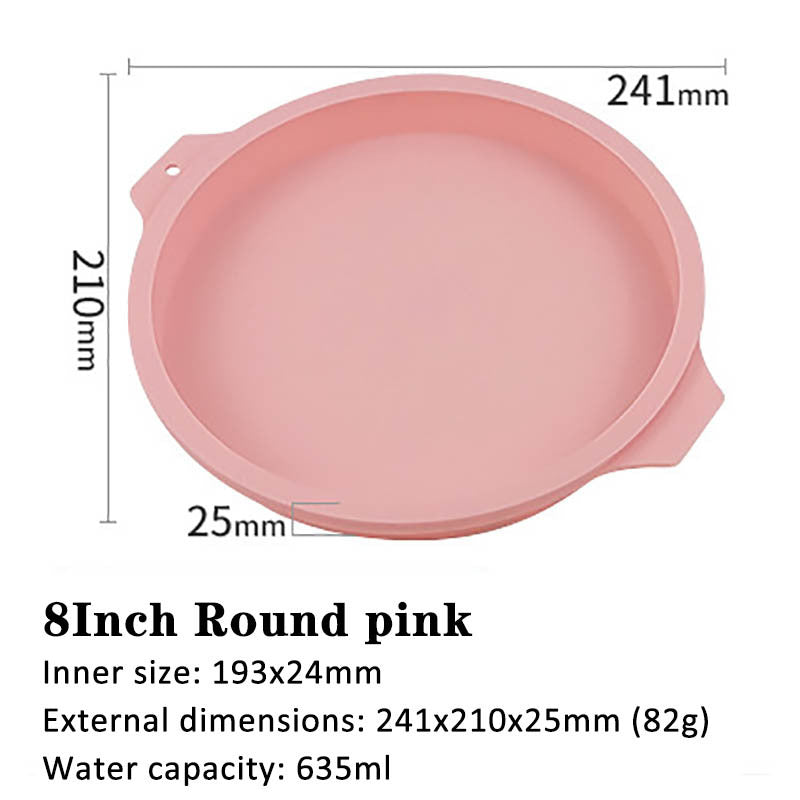 Silicone baking mold