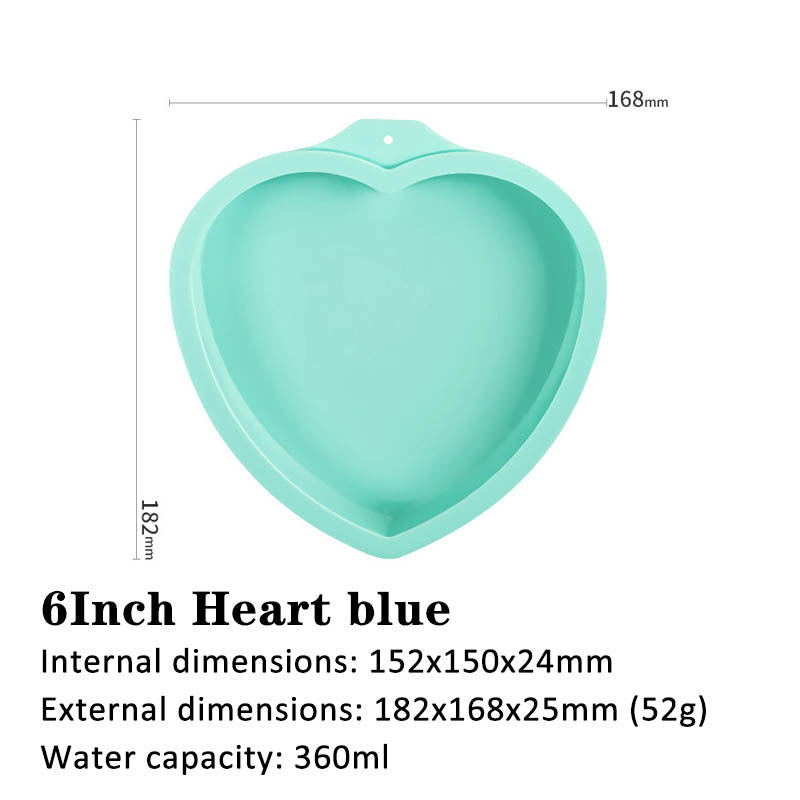 Silicone baking mold