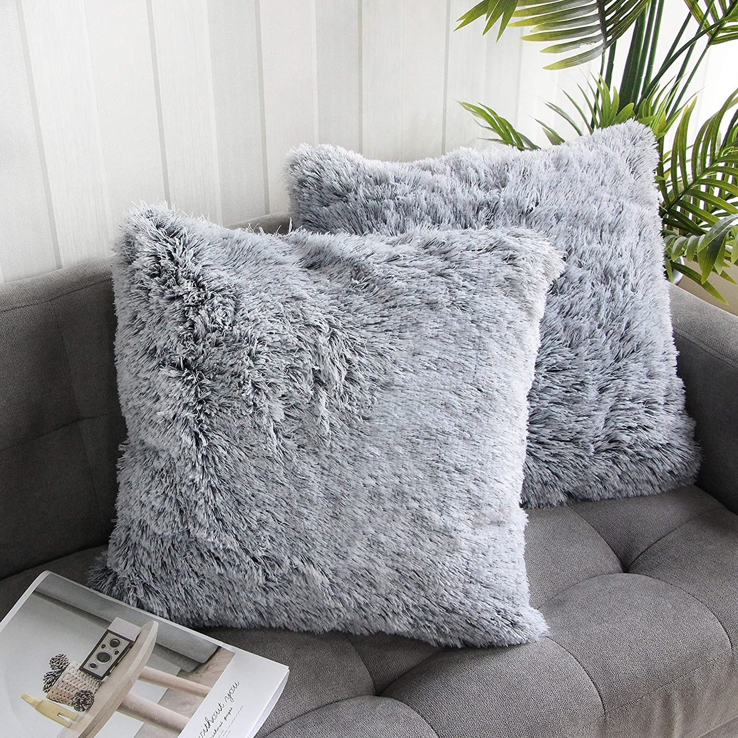 Plush pillowcase