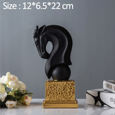 Horse statue