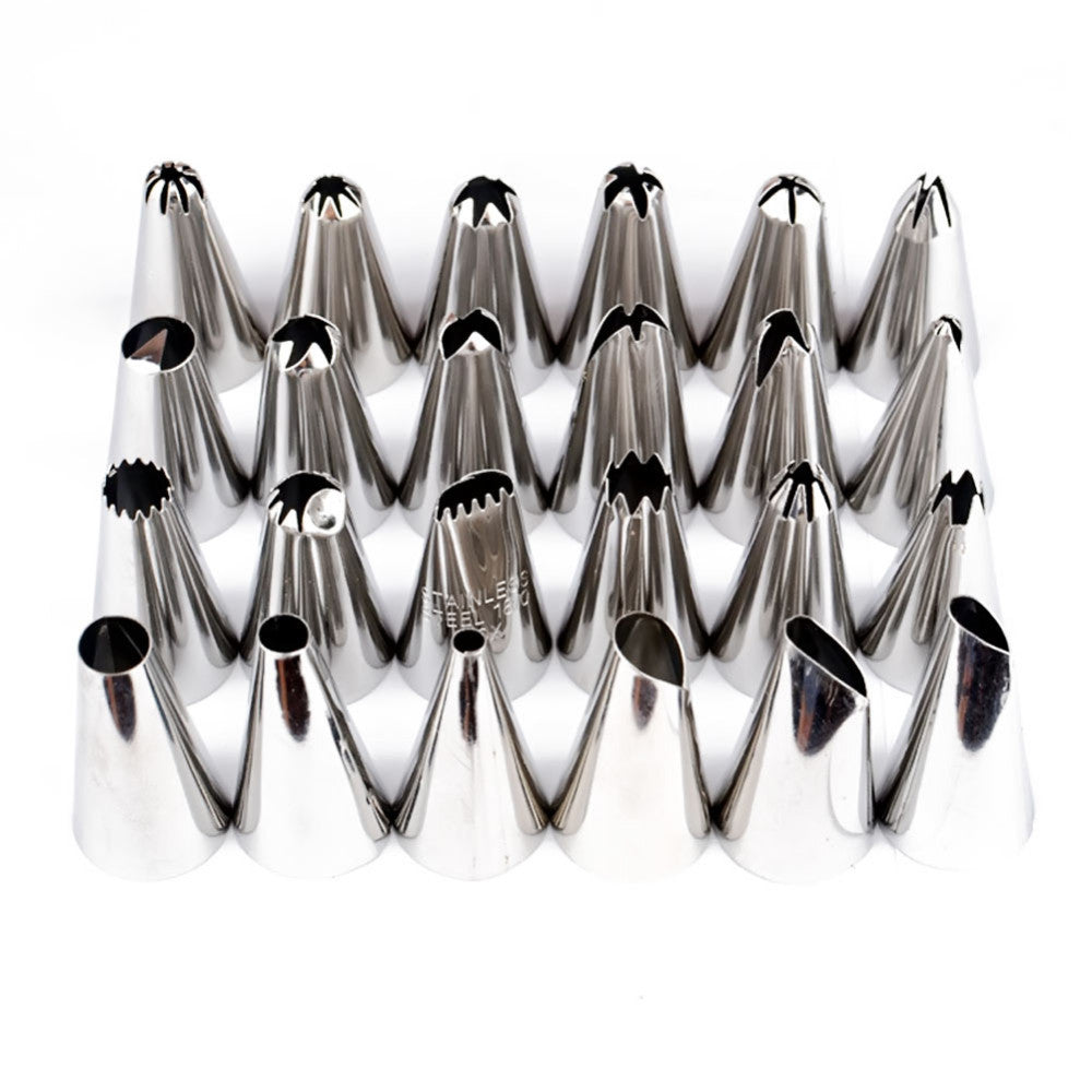 24 pieces icing nozzles