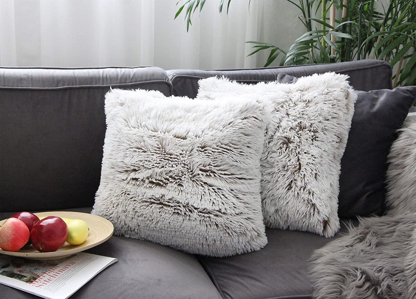 Plush pillowcase