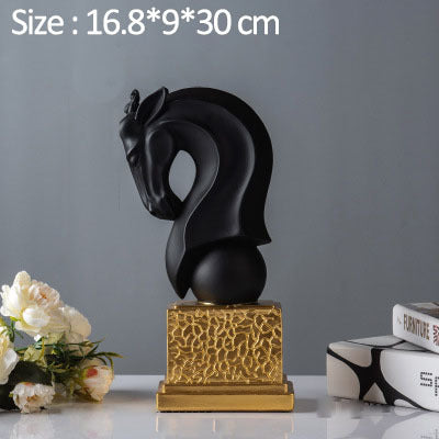 Horse statue