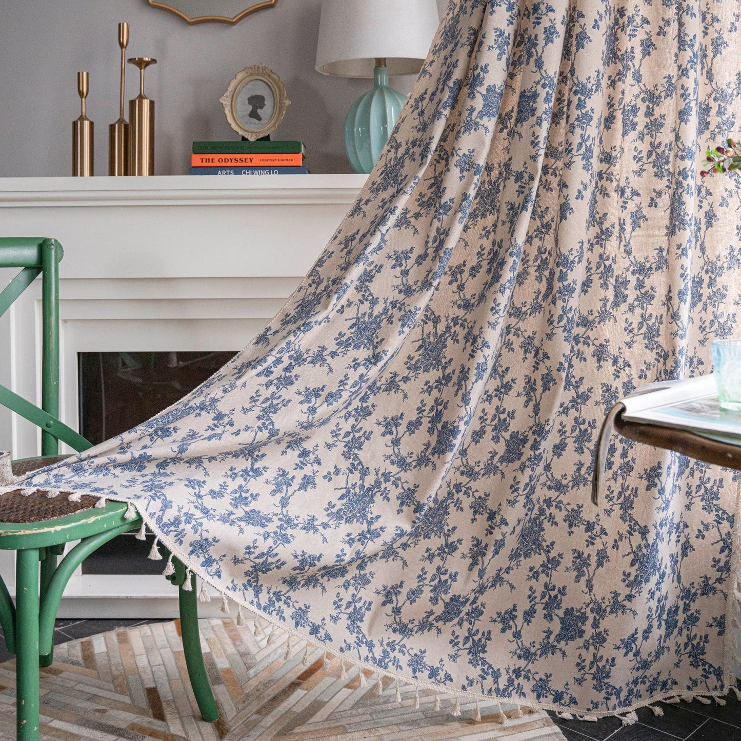 Cotton And Linen Curtain