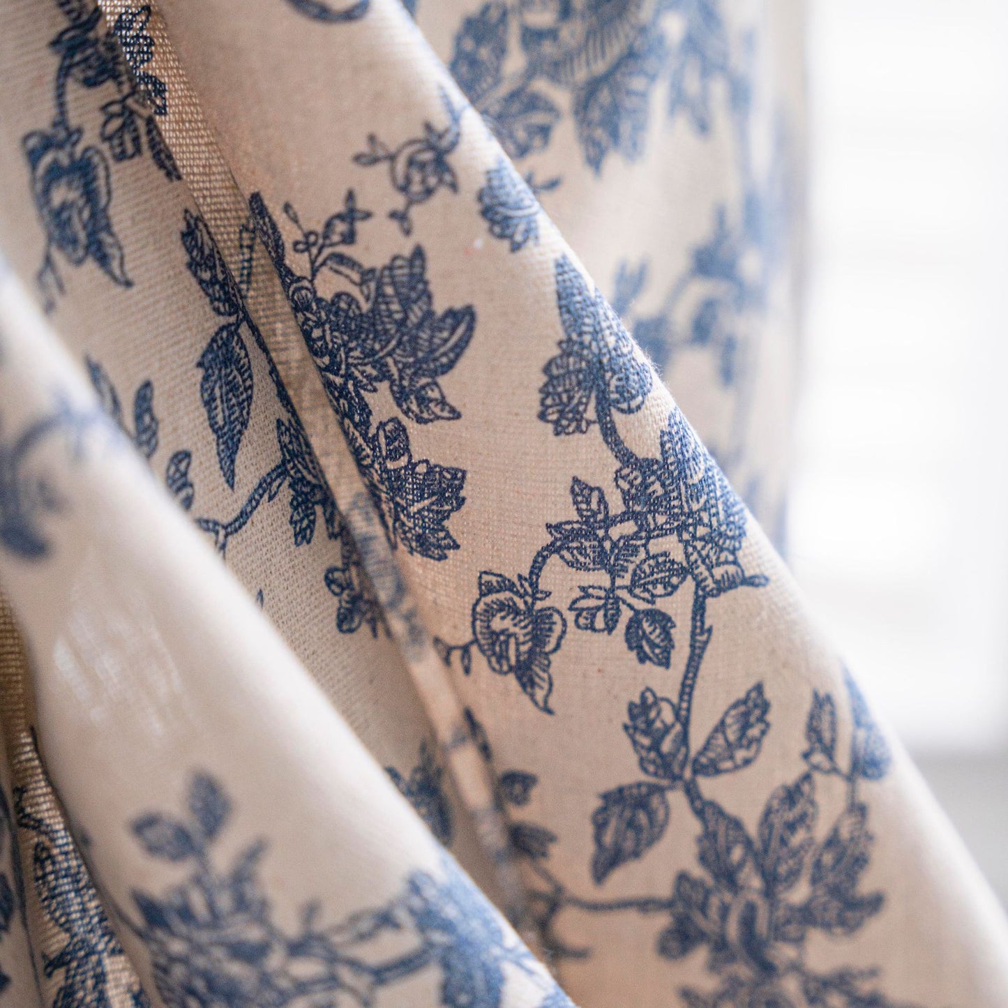 Cotton And Linen Curtain