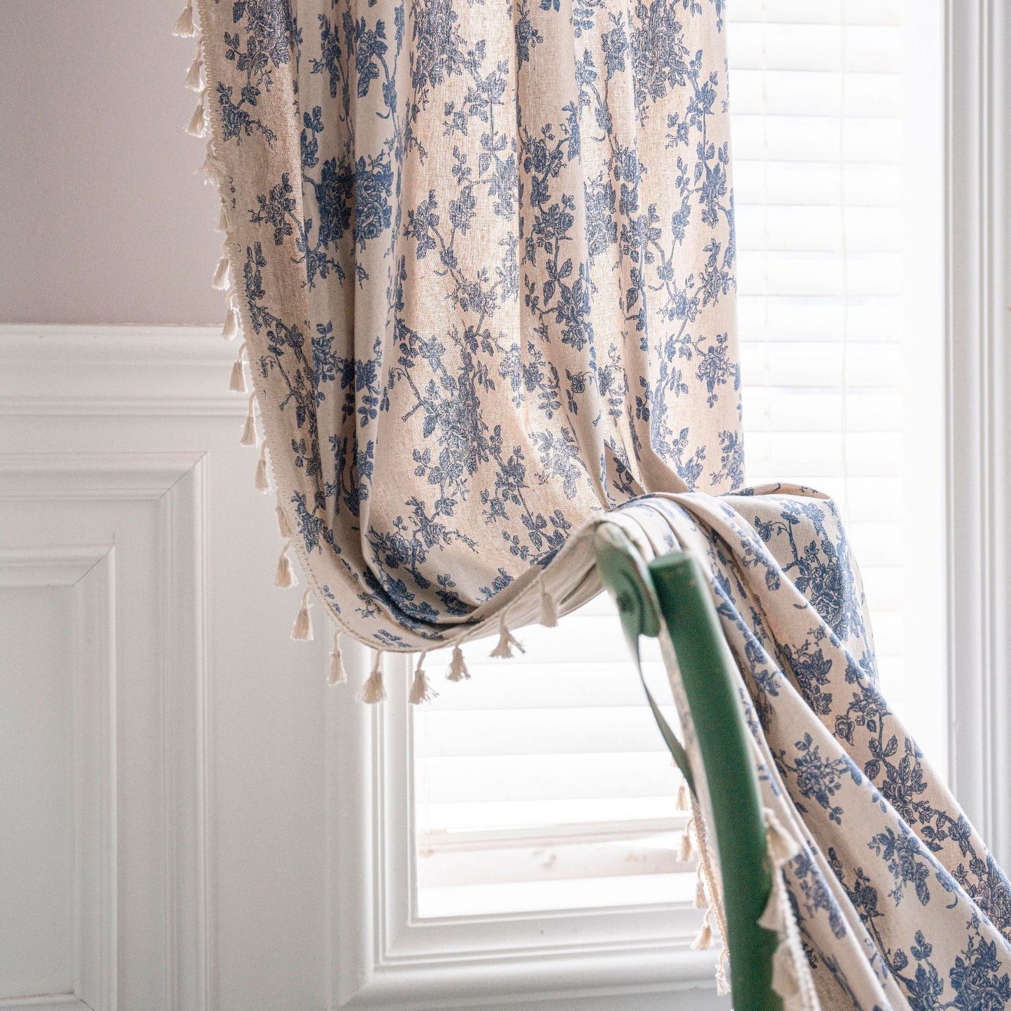 Cotton And Linen Curtain