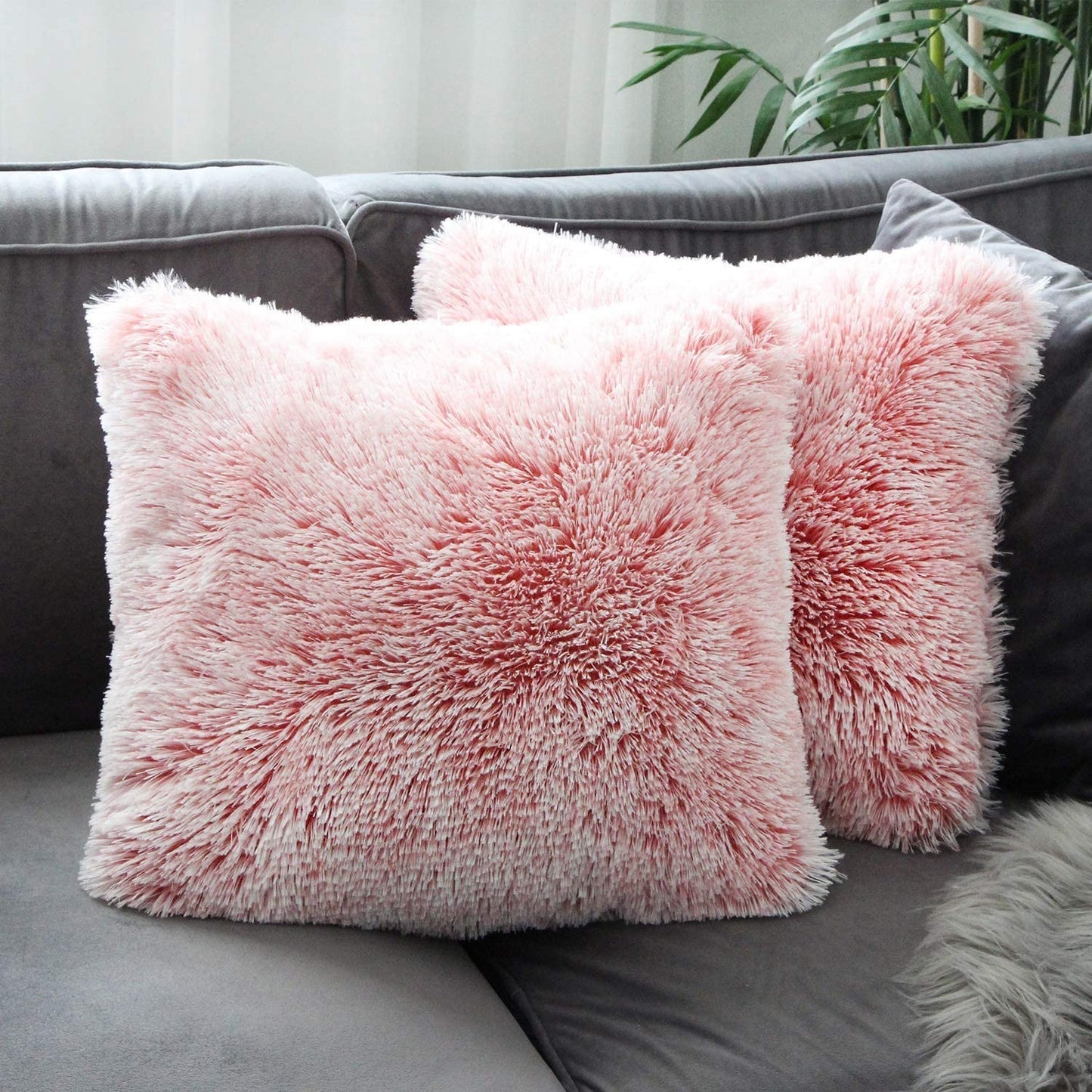 Plush pillowcase