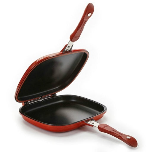 Double-sided non-stick frying pan