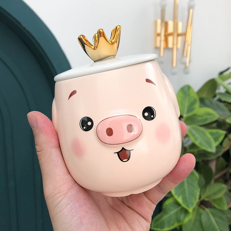 Mug Pig Crown