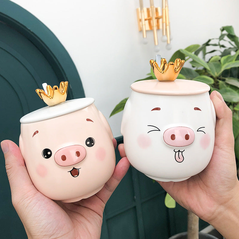 Mug Pig Crown