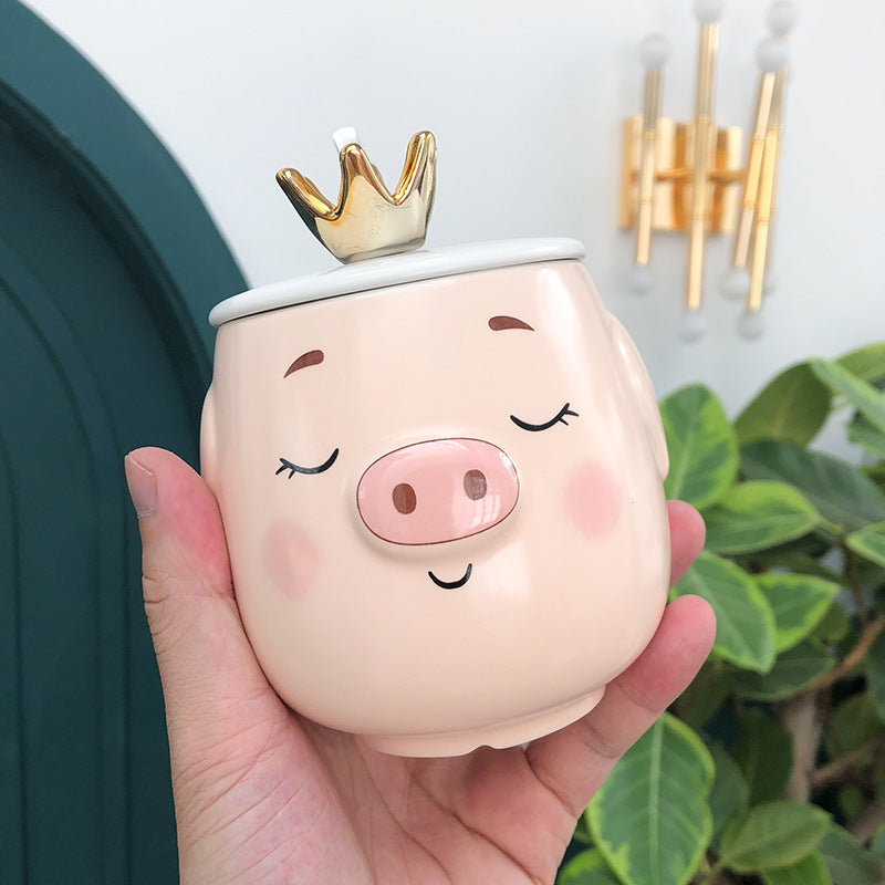 Mug Pig Crown