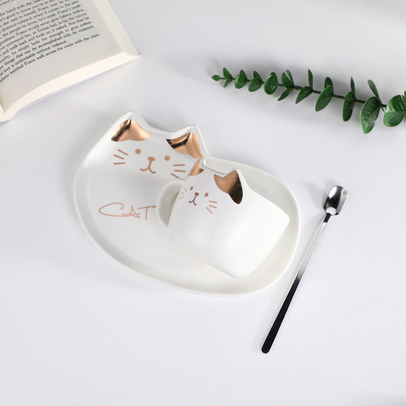 Cat Cup Set