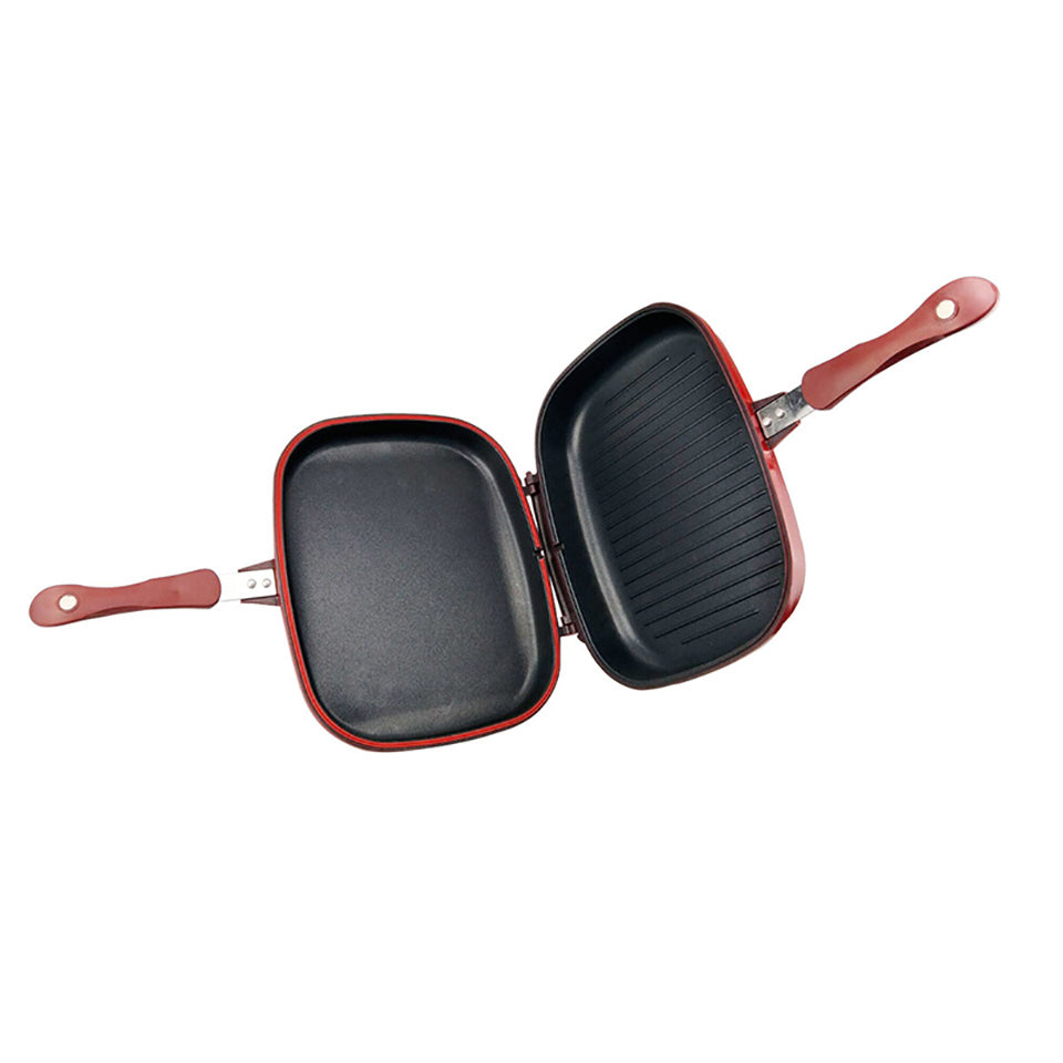 Double-sided non-stick frying pan