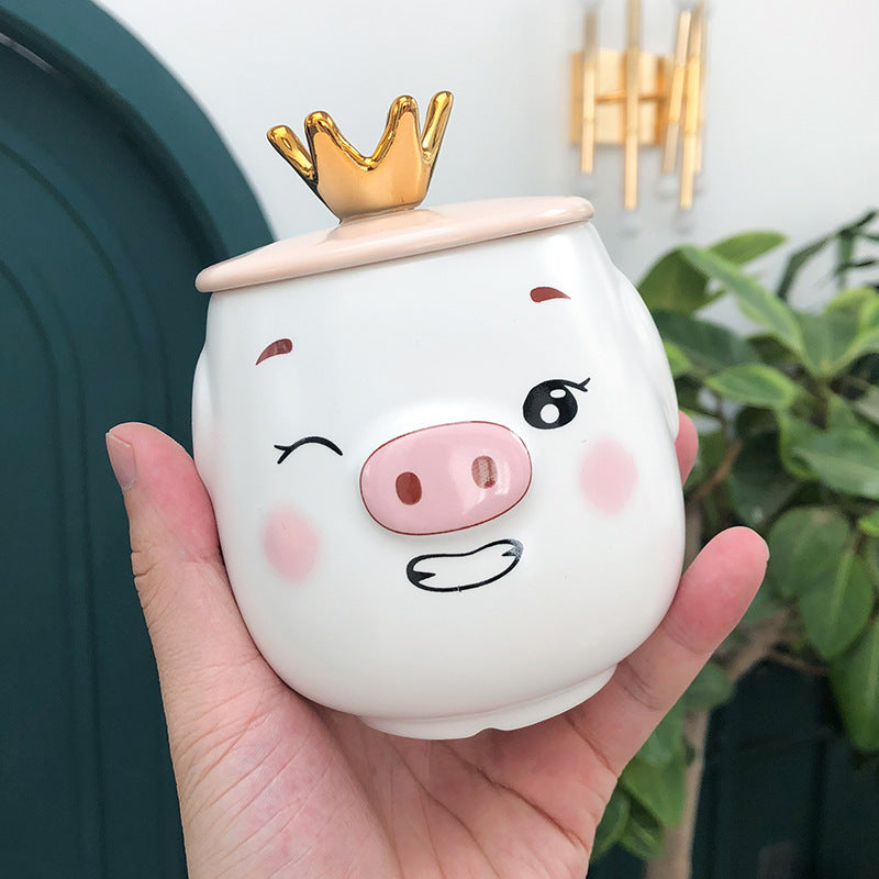 Mug Pig Crown