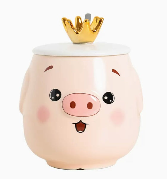 Mug Pig Crown